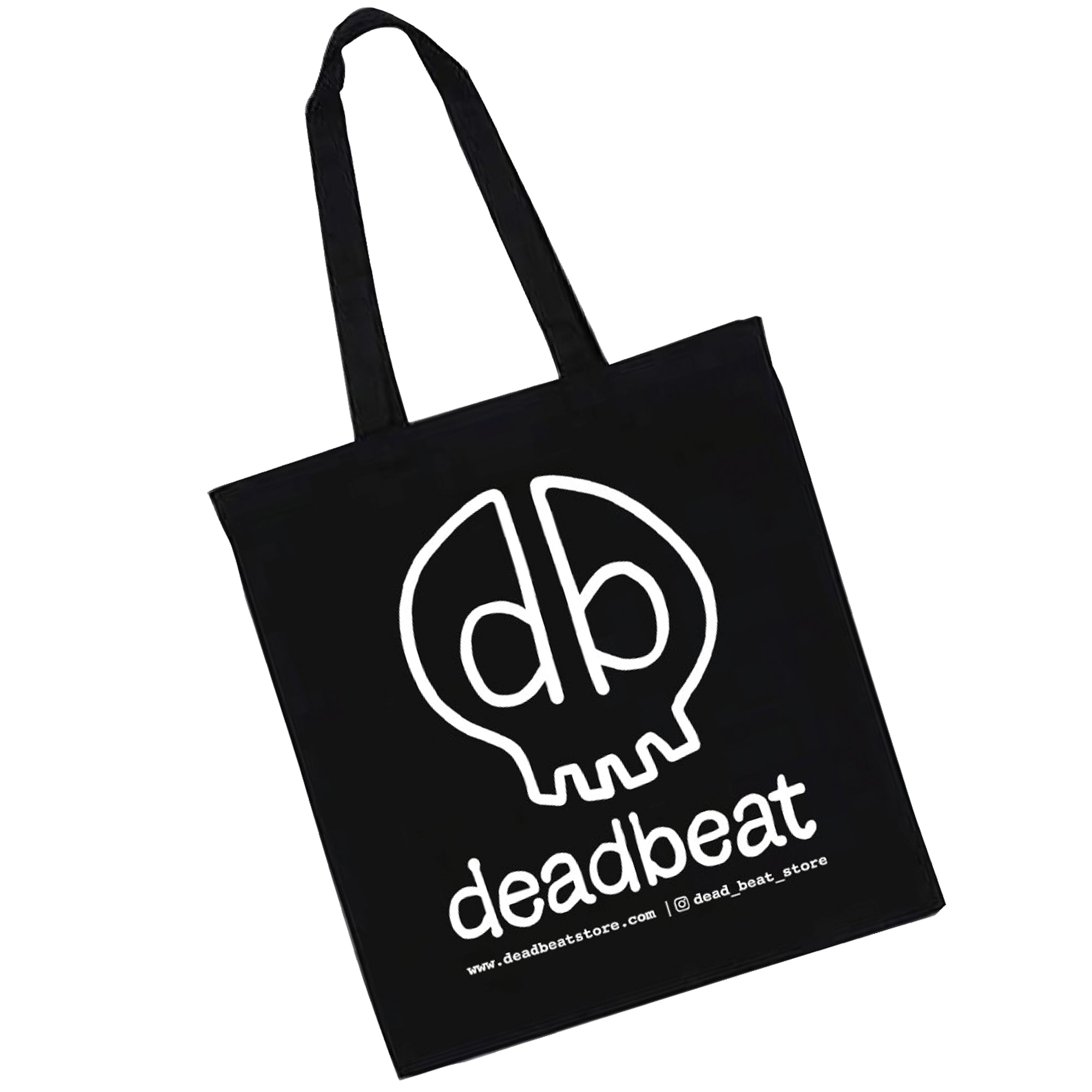 Black Tote Bag by db deadbeat