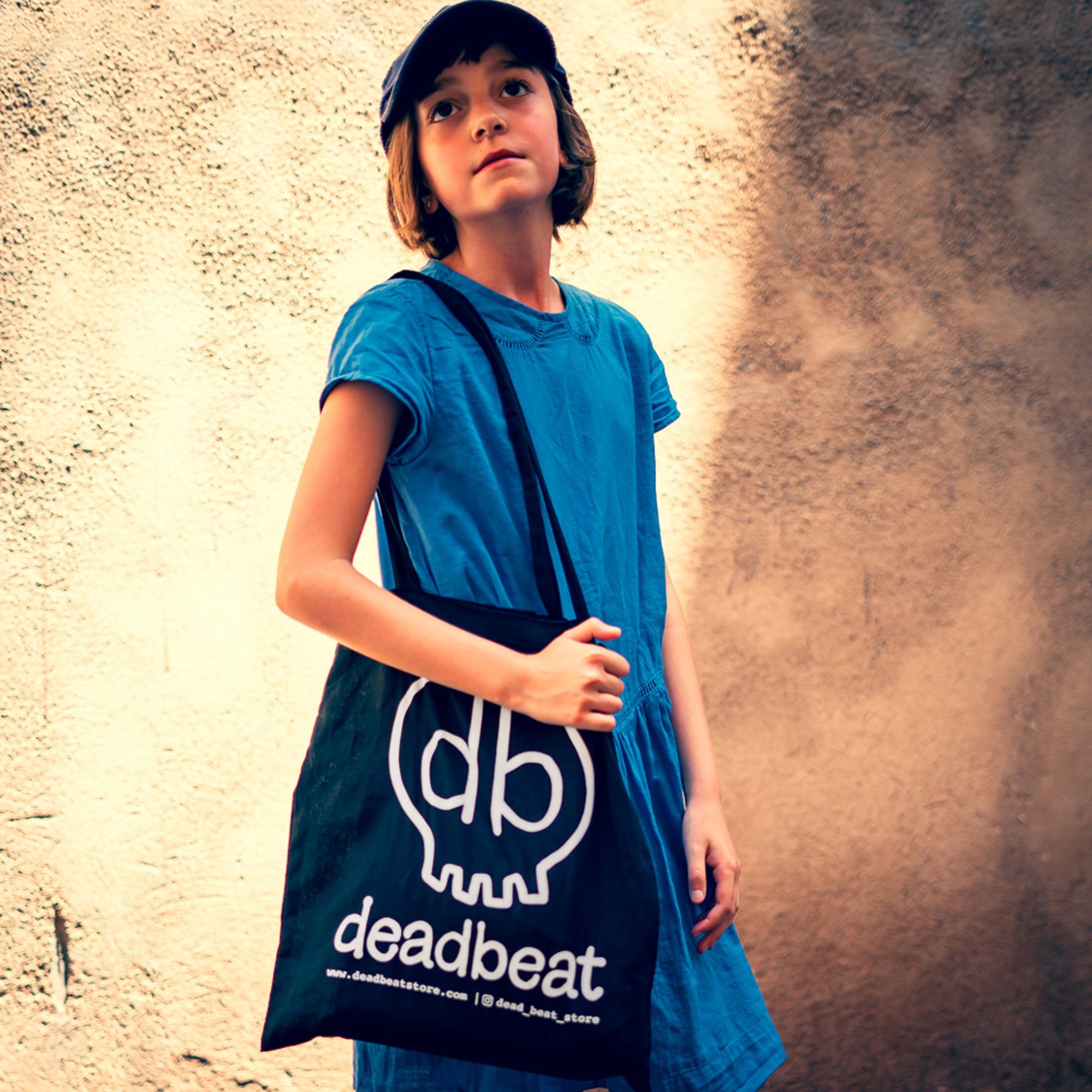 Black Tote Bag by db deadbeat