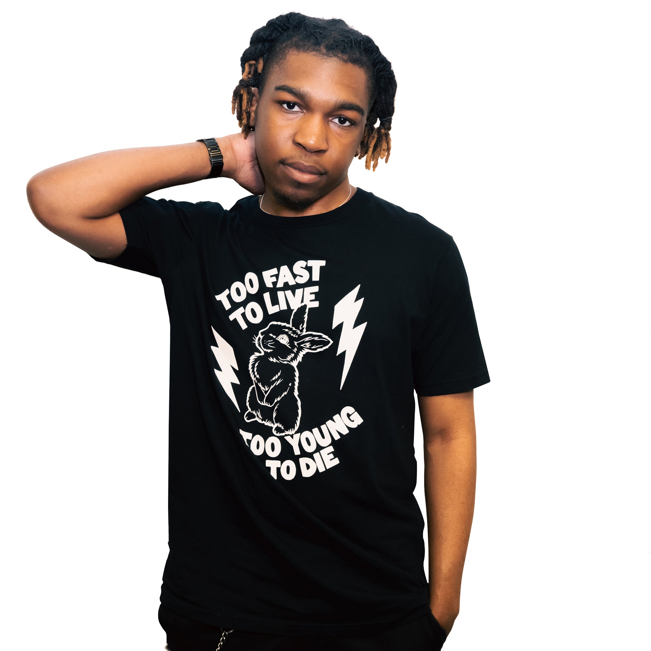 Too Fast To Live Unisex T-Shirt by db deadbeat