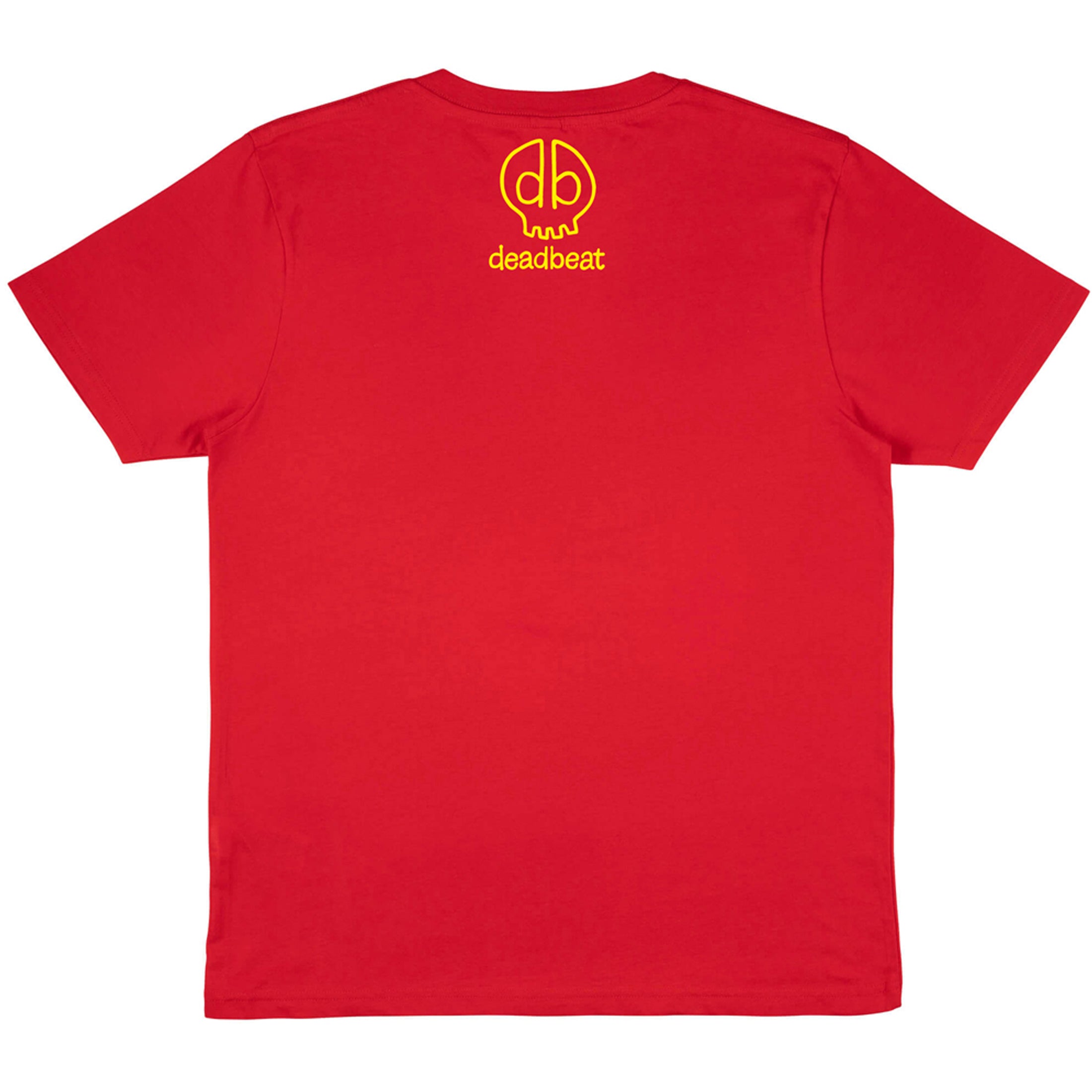 Red Lucky Cat T-Shirt  by db deadbeat